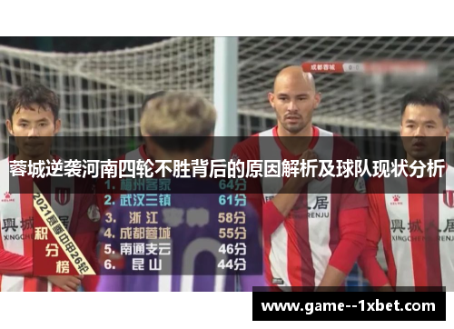 蓉城逆袭河南四轮不胜背后的原因解析及球队现状分析